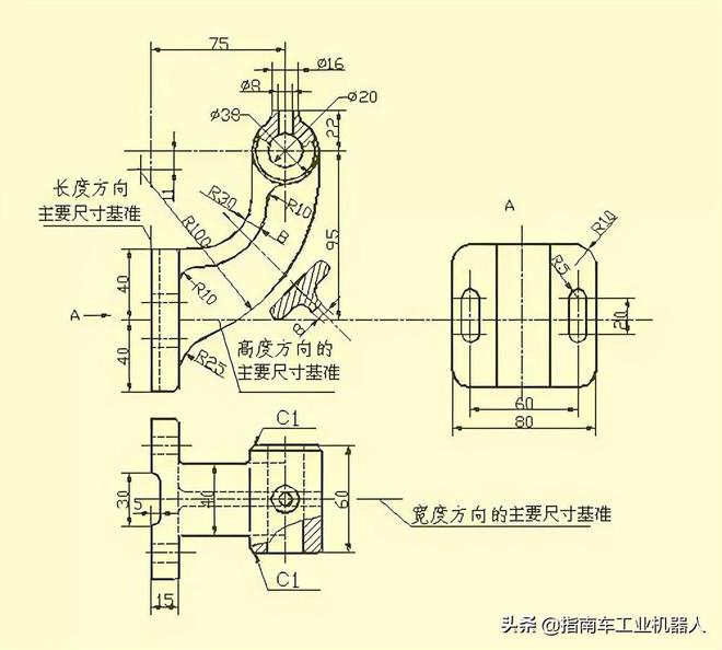 IM电竞 IM电竞app设计干货 机械设计中的尺寸标注看懂复杂机械图纸(图6)
