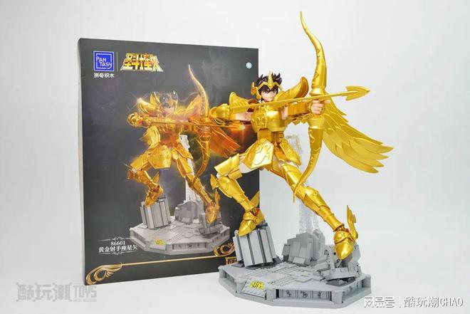 IM电竞 IM电竞app满身皆是黄金甲黄金圣斗士太帅了！拼奇射手星矢开箱评测(图19)