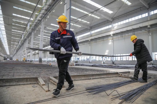 IM电竞 IM电竞app江苏徐州：项目建设春节“不打烊”拼出“加速度”冲刺“开门红”(图8)