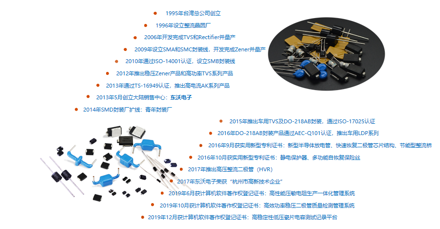 东沃电子（DOWOSEMI）：专业保护元件供应厂商IM电竞 IM电竞app及保护方案服务商(图2)